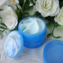 EFERO-suero de esencia de ácido hialurónico, crema facial hidratante de caracol para Día, antiedad, blanqueamiento de arrugas, crema facial brillante