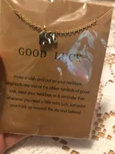 Rinhoo-collar con colgante de color dorado para mujer, mariposa, elefante, Perla de amor, cadena para clavícula, Gargantilla a la moda