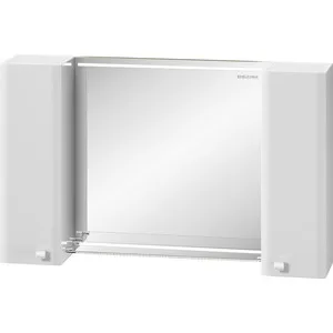 

Mirror-cabinet edelform note 103,1x63 with backlight, White (35657)