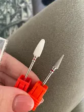 Dmoley-brocas de cerámica de tungsteno para uñas, accesorios de manicura y pedicura