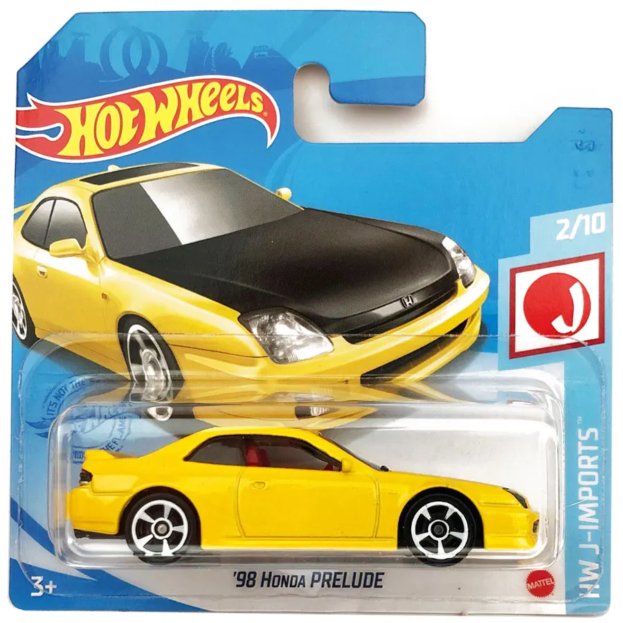 Hot Wheels 98 Honda preвстроенная желтая версия |