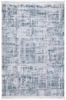 

Quantity Surveying Grande 7 'x 10' Viscose Blue Area Rug