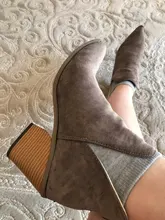 MCCKLE-Botines de punta estrecha para mujer, calzado de Tacones con cremallera alta, botines bajos, 2021