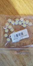 20 Pcs High Power 2 Pin 3W White LED Emitters 170-190Lm 6000K