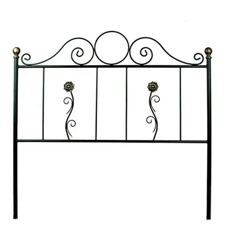 

Free forging Header Florones black color with details in golden aged