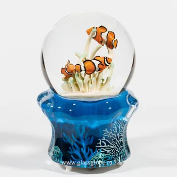 

Glass ball with snow Nemo, musical Snow Ball, snow globe