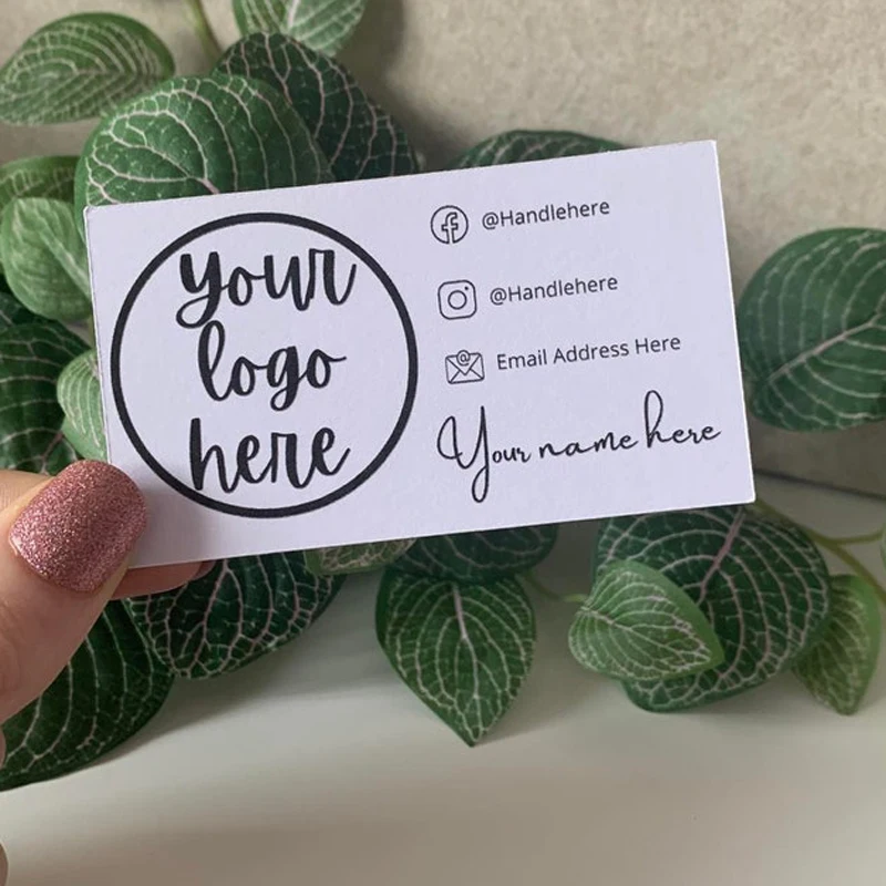 Thank You Cards business card Thank You For Your Order Gift decoration card Personalized Business Wedding invitation