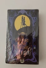 Juego de cartas y cartas de pesadilla antes de Navidad, Tarot, guía, 78 cartas, adivinación, cuenta el futuro propano