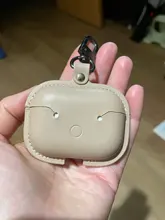 3D Headphone Case For Airpods Pro 3 Case Leather Luxury Genuine Cover For Apple Air Pods
