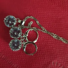 Conjunto de joyas de plata de ley 925, joyería para boda, pendientes, collares colgantes, mejor nuevo diseño, envío gratis