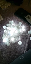 String Bulbs Light-Decoration Globe Patio Wedding Party Garden Outdoor with 80led Whtie
