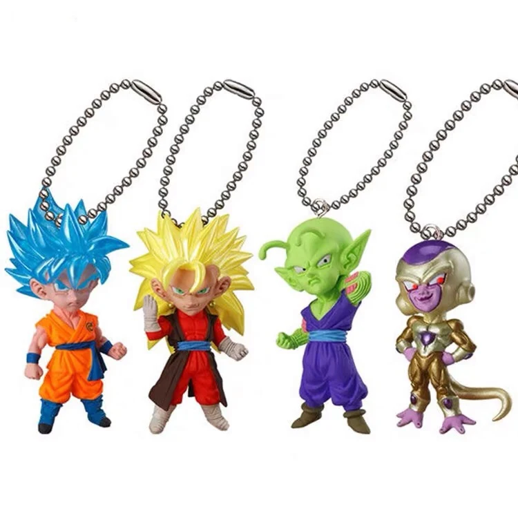 

Presale October Dragon ball super UDM The Best Goku Goten Vegeta Broly PVC figure model Figural Dolls key chain