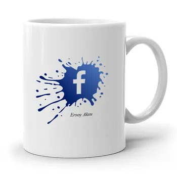 

Personalized Facebook White Mug Cup-1