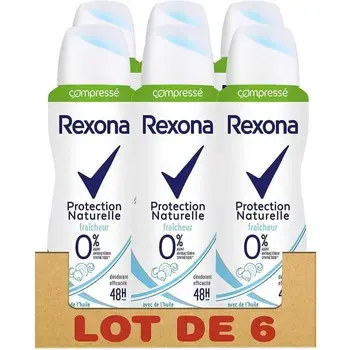 

REXONA 6 PCs Deodorants for women, spray compression Freshness 48h - 100ml