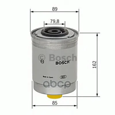 Фильтр Топливный Bosch арт. 1457434408