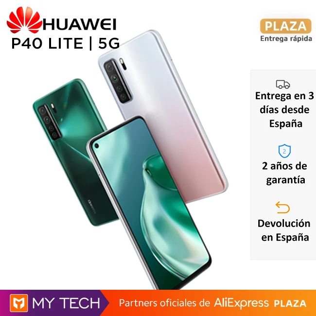 Huawei P40 Lite 5G, Teléfono móvil original, Smatphone 6+128GB, 4 cámaras IA traseras, 40W HUAWEI SuperCharge, HUAWEI Kirin 810|Teléfonos móviles| - AliExpress