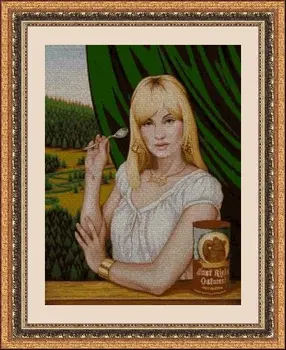 

Cross Stitch Kit PANDATHREAD Novelties 34300