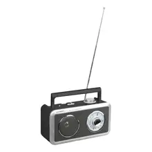 Радиоприемник FIRST FA-1905-BA(АМ,FM, разъем для наушников 3,5 мм, ручка для переноски, складная антенна