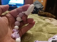 Joepada collar dentición bebé precioso Koala búho caballo del bebé mordedor Molar juguete para regalo mapache perlas de silicona de grado de alimentos