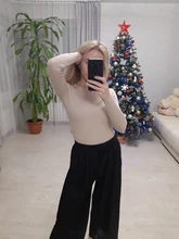 Suéter coreano mujeres suéteres de punto para las mujeres de manga larga básica suéter blanco de talla grande otoño mujer jerséis de punto, suéter XL