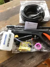 Boquilla de espuma para nieve, generador de espuma de cañón para Daewoo, martillo, Karcher, Huter, Makita, arandela de alta presión