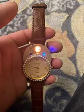 Encendedor de cigarrillo Relojes hombres reloj de cuarzo USB recargable de esfera de diamante relojes Casual Hombre reloj JH391-2 1 Uds