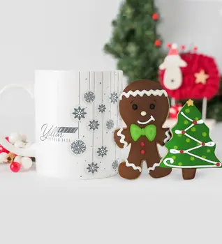 

Personalized Christmas Theme Mug and Handmade Royal Icing Cookie Set-24