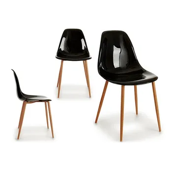 

Dining Chair Gift Decor Transparent (54 x 85 x 46,5 cm) Black