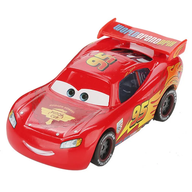 Disney Pixar Cars 2 3 Lightning McQueen Mater Jackson Storm 1:55 Diecast Vehicle 