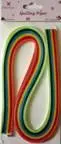

Qp0512 Quilling paper set, 6 colors, 5mm by 540mm, pack./120 PCs, & GE; (007 assorted)