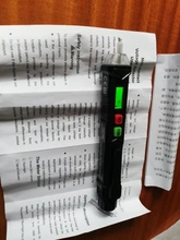 Oauee-alarma de bolígrafo de contacto inteligente AC1010 medidor de detector de voltaje de CA, probador de Sensor, bolígrafo