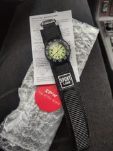 Girando bisel chico de cuarzo relojes de correas de Nylon niños lindo reloj Dial giratorio número árabe