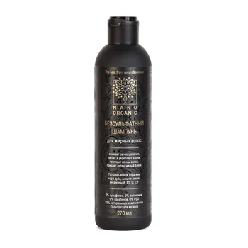 

Nano organic shampoo for oily hair