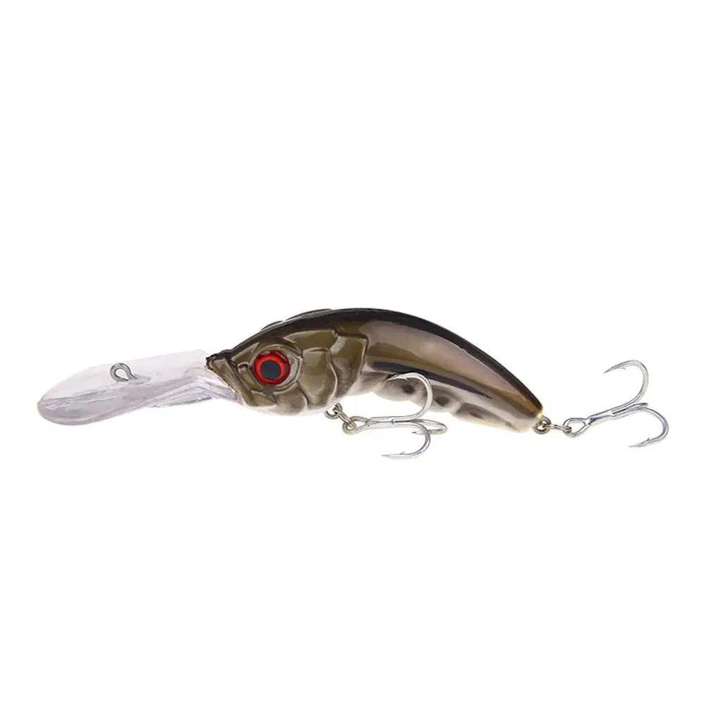 

Fishing Lures Deep Diving Simulated Bait Water Lure With Treble Hooks For Bass Trout Walleye Freshwater Saltwater Free Shipping