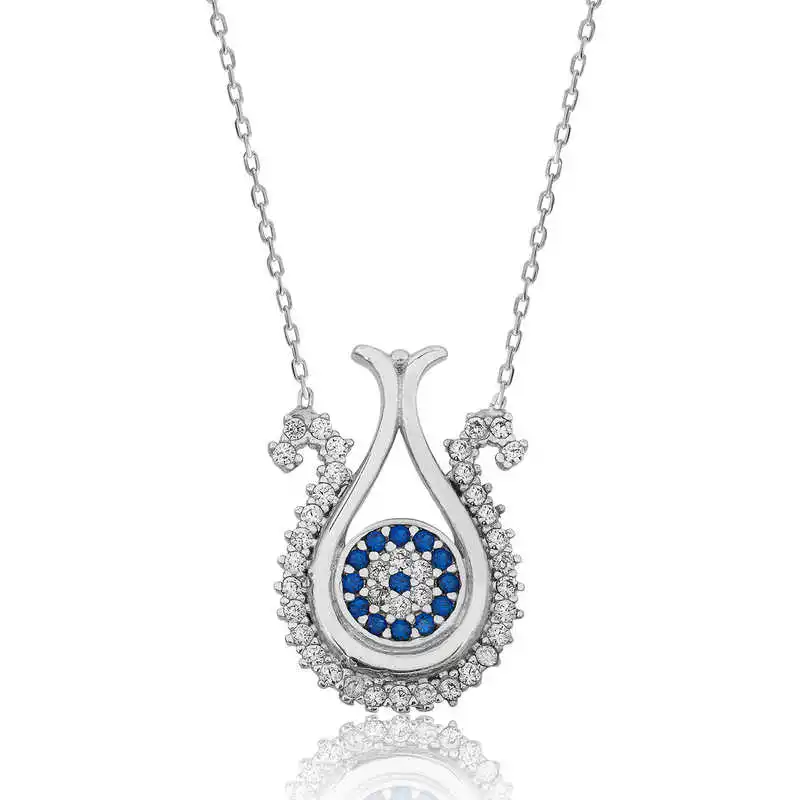 

Silver The Genres Change Tulip lady necklace