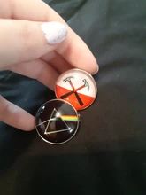 ZDYING-broche hecho a mano para foto/imagen, insignia, cabujón domo de vidrio, bricolaje, personalizado, alfileres chapados en plata, accesorios