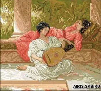 

21209 paint embroidery set and creativity 'безмятежность' 39,9*35,6 cm