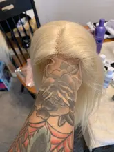 Peluca Bob 13x1 1B 613 cabello humano liso brasileño con encaje frontal, rubio miel degradado, Remy corto prearrancado para mujeres negras