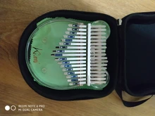 Stick Hammer Tuner Piano-Finger-Piano-Gift Kalimba-Case Thumb Acrylic Transparent 17-Key