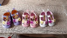 Zapatos de unicornio con flores para niñas pequeñas, calzado de piel sintética con suela suave para cuna, para primeros pasos de 0 a 18 meses, 2019