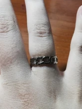 Conjunto de anillos circulares Punk para mujer, Hiphop/Rock, accesorios de dedo con índice de apertura, hebilla, anillo de cola de junta, joyería