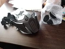 Protective-Mask Paintball-Mask Military-Games Half-Face Tactical Airsoft Iron Shooting