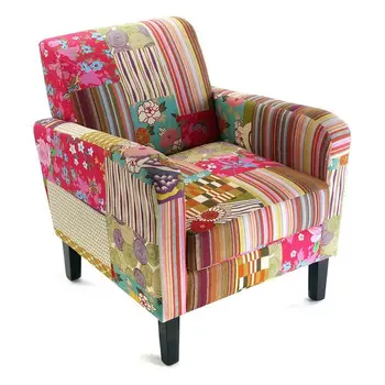 

Armchair Patchwork Cotton (77 X 71 x 65 cm)