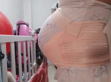 Cinturón de maternidad para embarazadas, correas de maternidad para el vientre, banda de soporte para el Abdomen, tirantes para espalda prenatal, Protector WUAXI87