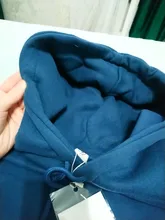 Loose Pullover Hoodies Long-Sleeve Harajuku Blue Green Women Tops Solid Casual Velvet