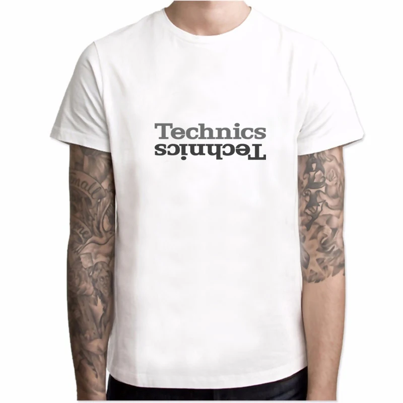 Technics Футболка Dj 1200, музыкальный дом, техно, Электронная хлопковая Футболка с круглым вырезом, размеры, Мужская футболка в стиле хип-хоп, Топ YH028 - Цвет: YH02807