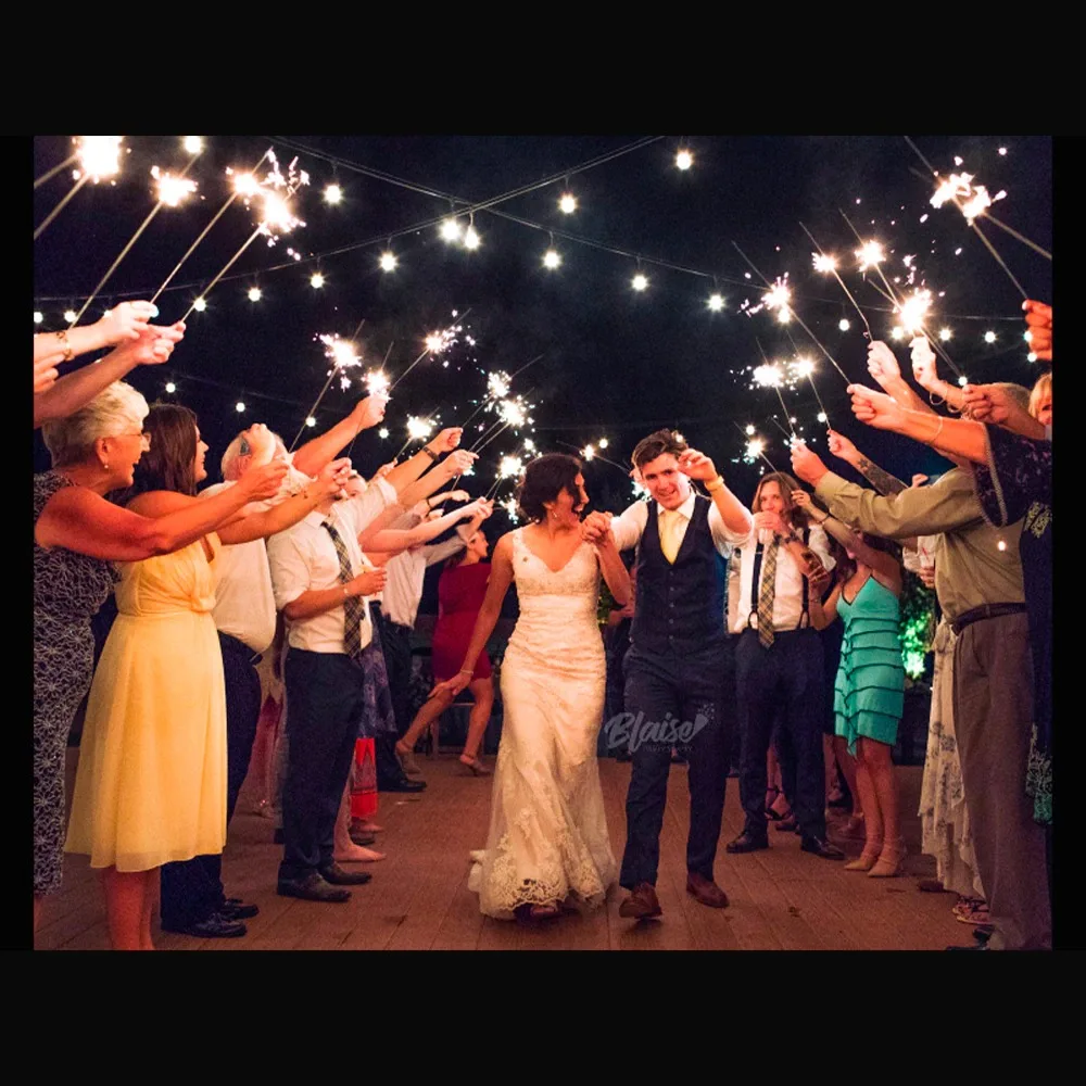3/4 boxes Sparklers for wedding / starlets for wedding / wedding fireworks / wedding magic moment / sparkler for wedding