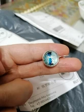 Pendientes de árbol de la vida para mujer, aretes de Color plata, pendientes de Francia para mujer, aretes con gancho para la oreja, joyería cabujón de cristal