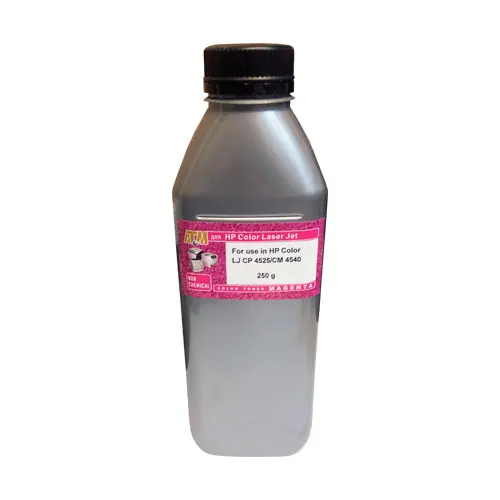 Тонер для HP Color LJ CP 4525 CM4540 (фл 250 Magenta красный Polyester TMC040 IMEX) Silver ATM |