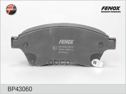 Bp43060_колодки Дисковые Передние! Opel Astra/Zafira, Chevrolet Cruze 1.4-2.0 09 Fenox Bp43060 FENOX арт. BP43060